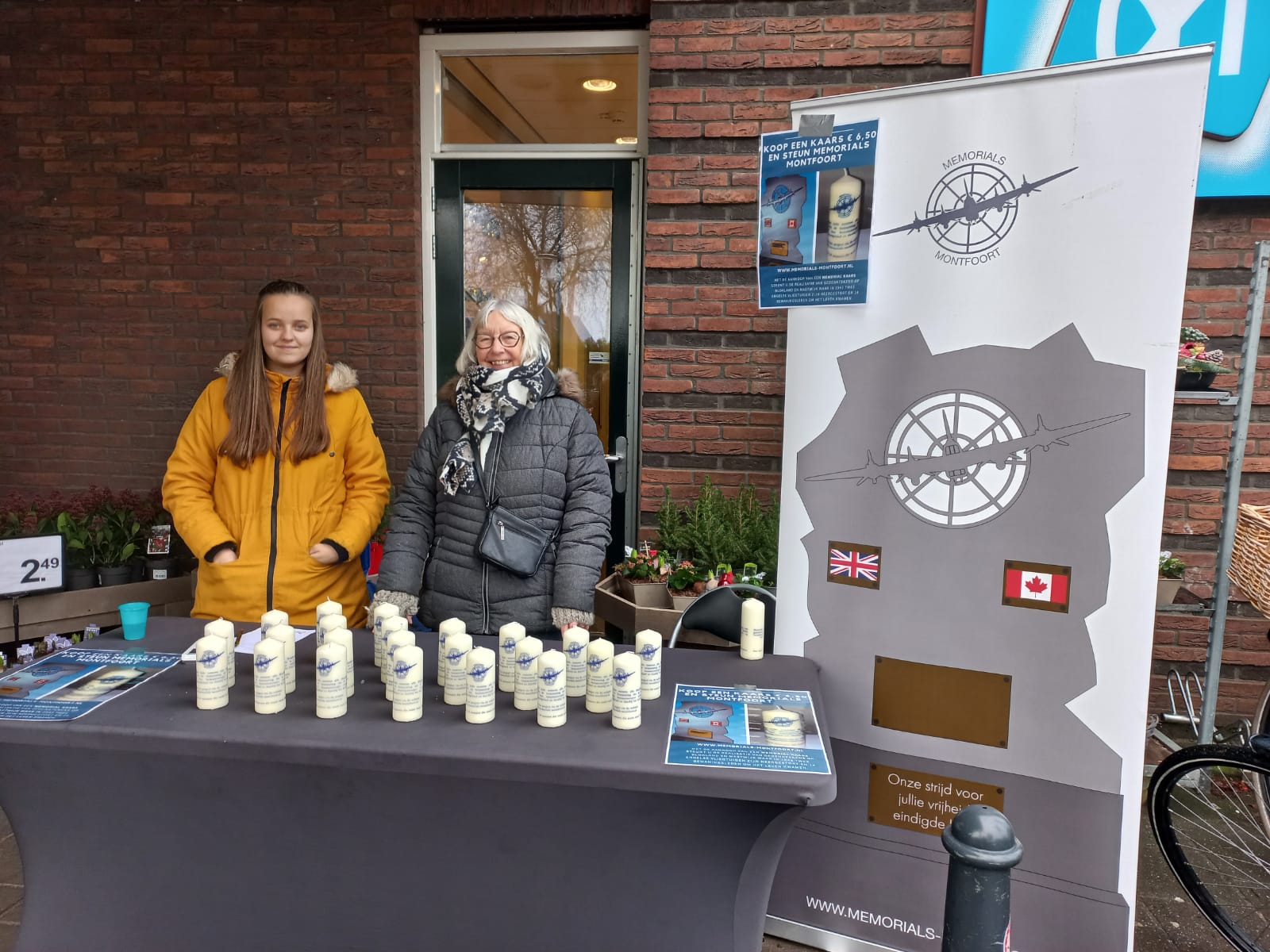 Memorial kaars bijna uitverkocht